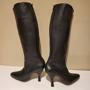 Ladies ballroom dancing  leather boots